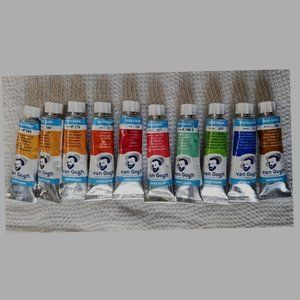 Lot of 10 Van Gogh Watercolors, 10 ml tubes